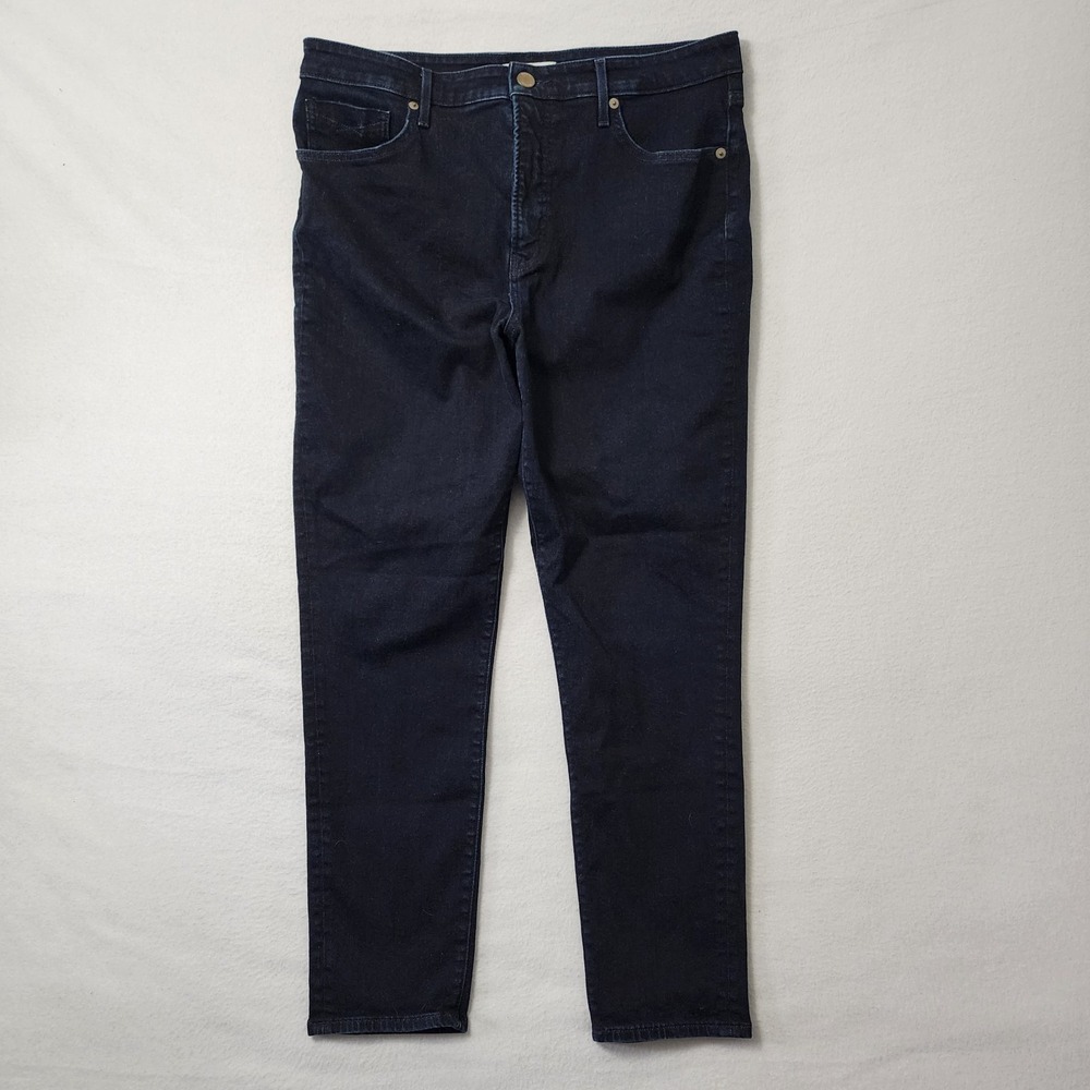 Revtown High Rise Skinny Jeans Womens 33x27 Blue Denim Stretch Dark Wash
